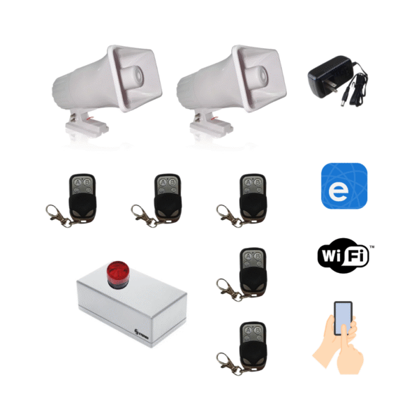 Alarma Vecinal RF y Wifi