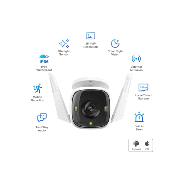 Cámara Tapo Wifi C320WS